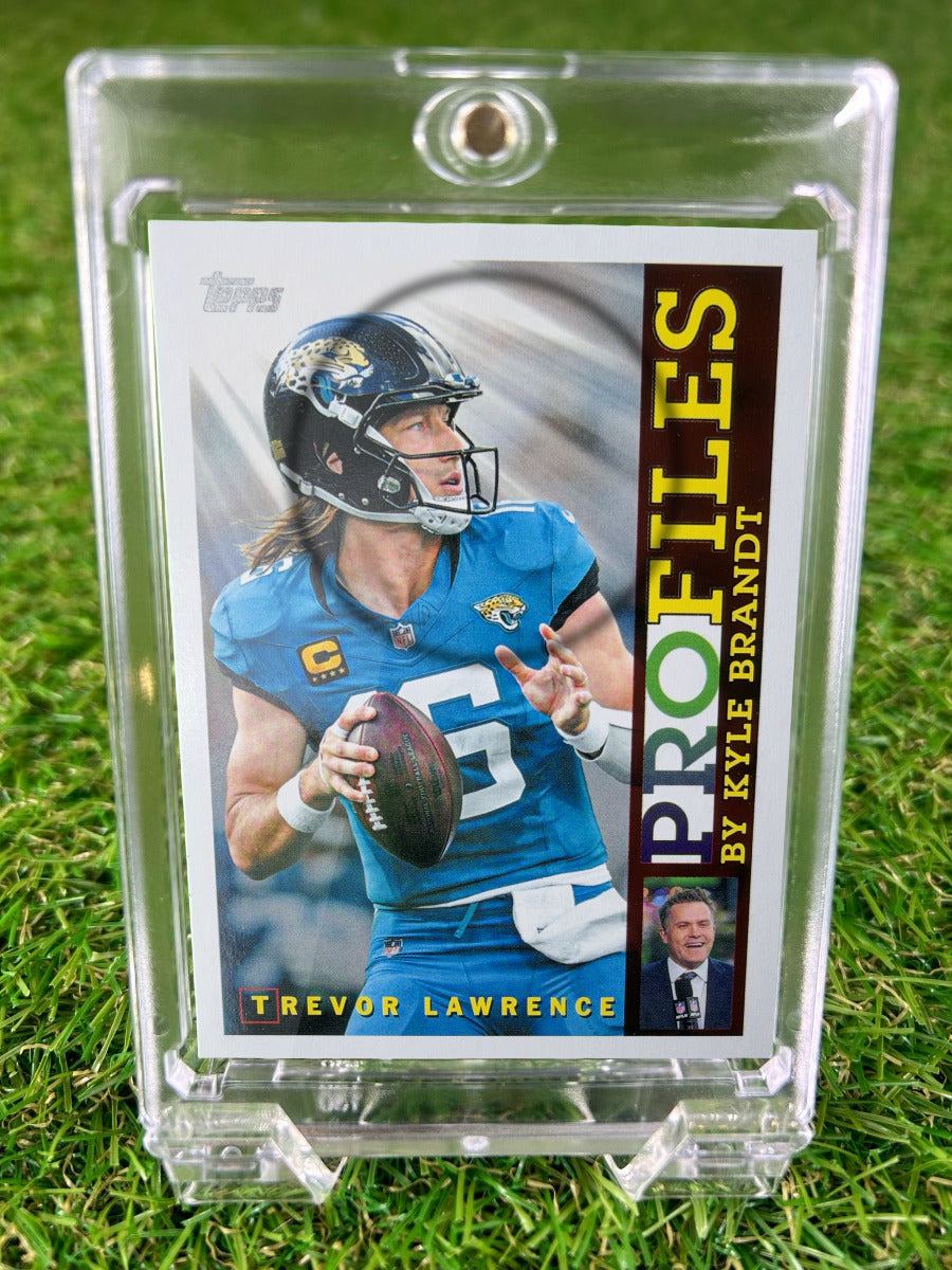 TREVOR LAWRENCE 2025 Topps Profiles by Kyle Brandt