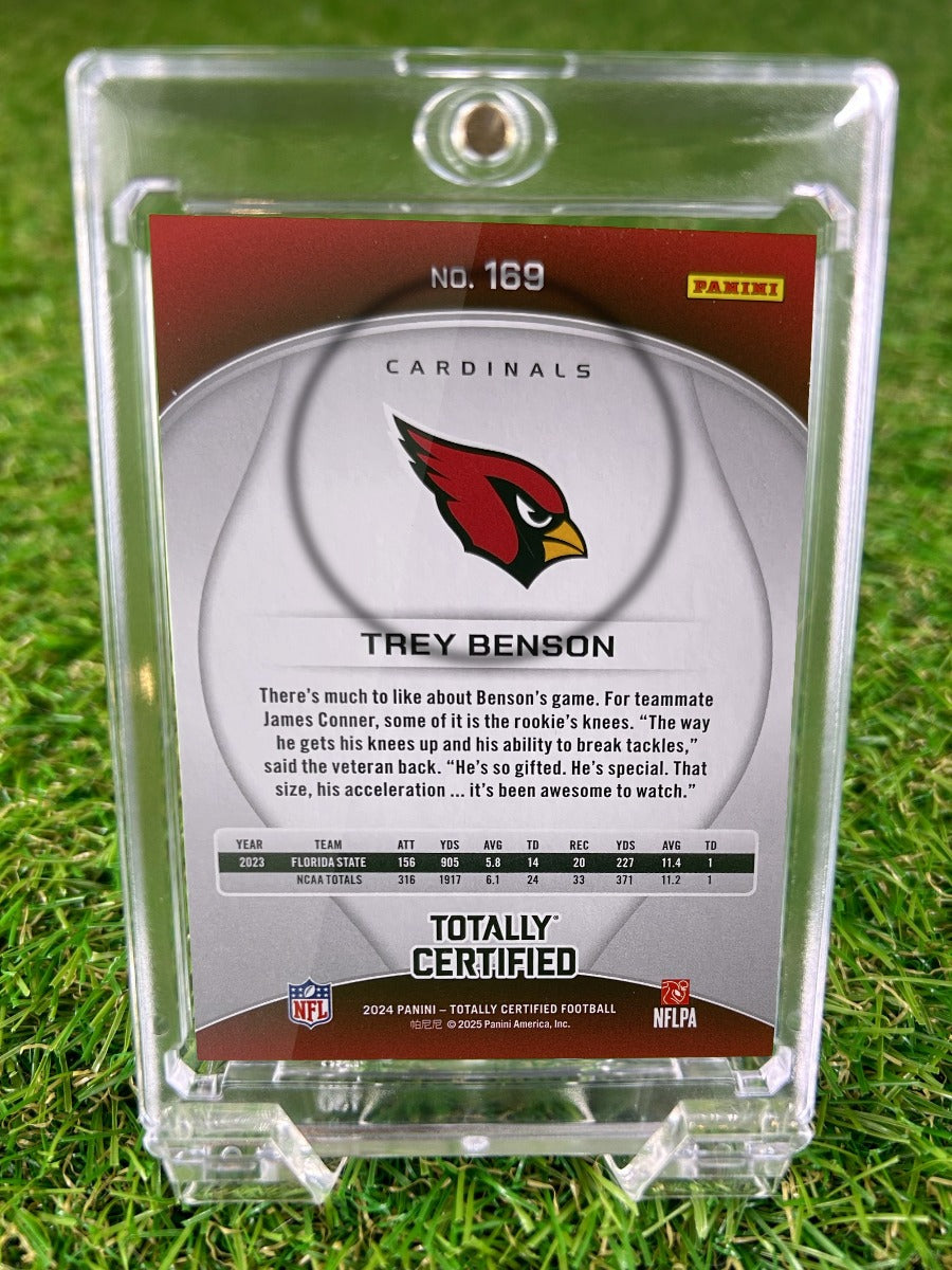 TREY BENSON 2024 Panini Totally Certified