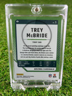TREY MCBRIDE 2024 Donruss Optic Football