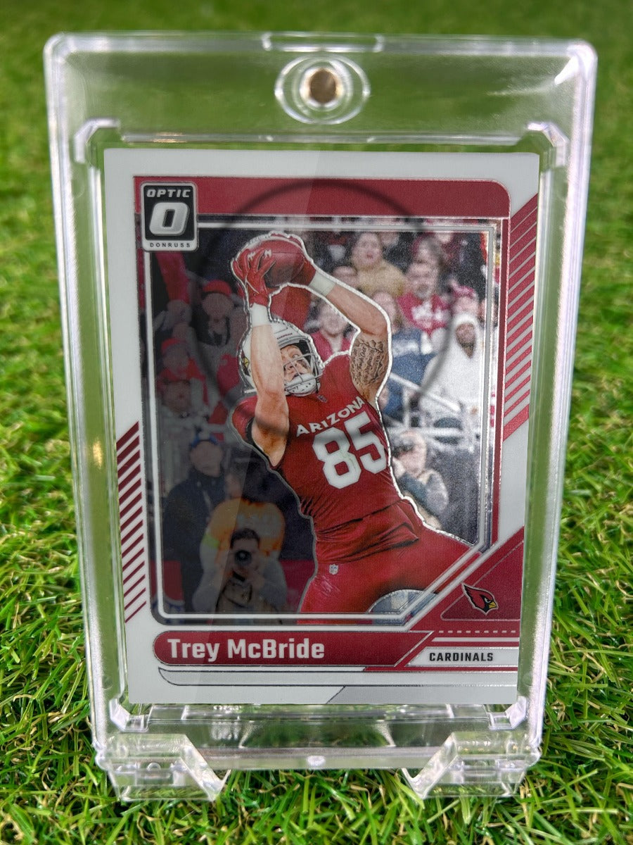 TREY MCBRIDE 2024 Donruss Optic Football