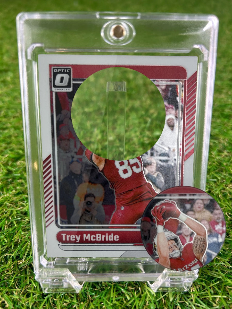 TREY MCBRIDE 2024 Donruss Optic Football
