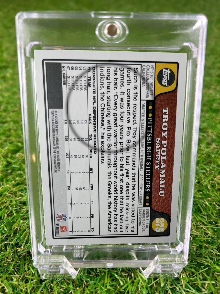 TROY POLAMALU 2008 Topps