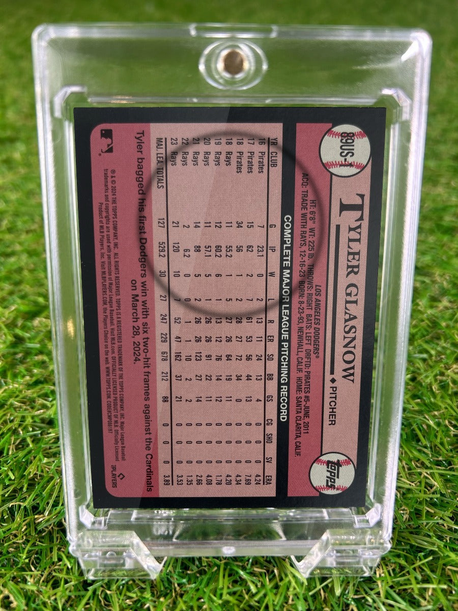 TYLER GLASNOW 2024 Topps 35th Anniversary