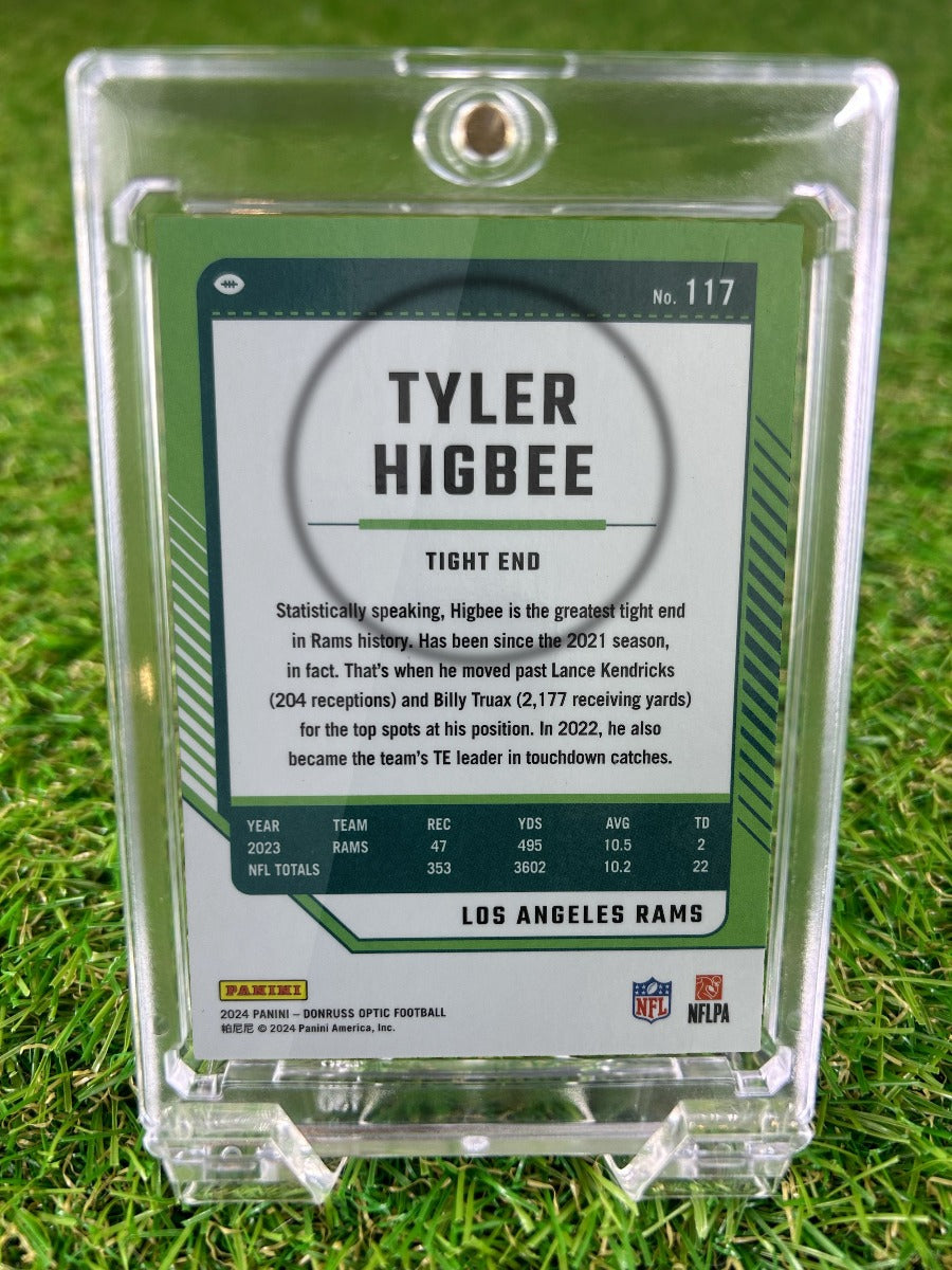 TYLER HIGBEE 2024 Donruss Optic