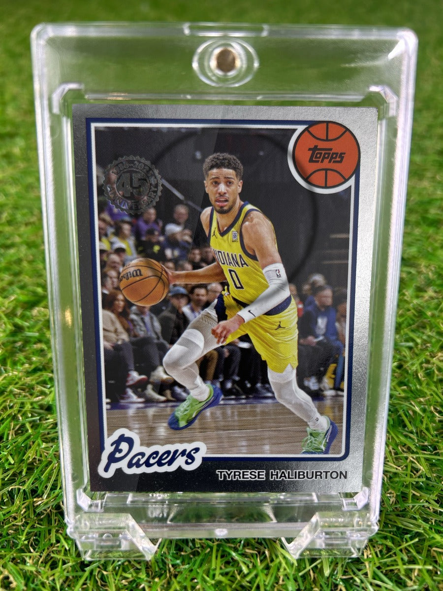 TYRESE HALIBURTON 2025 Topps 80BK