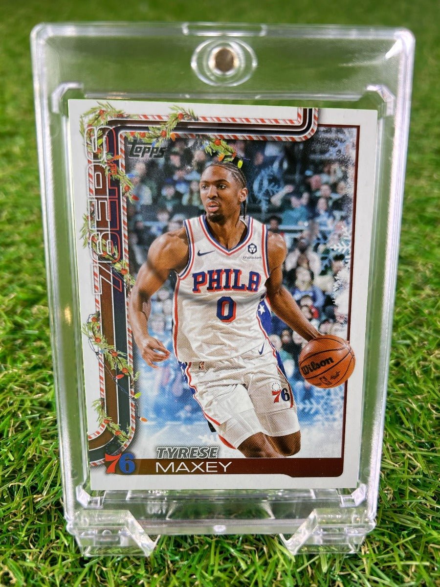 TYRESE MAXEY 2025 Topps Holiday