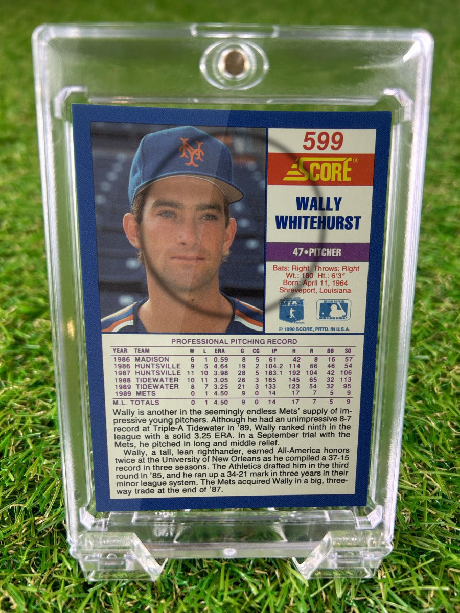 WALLY WHITEHURST 1990 Score