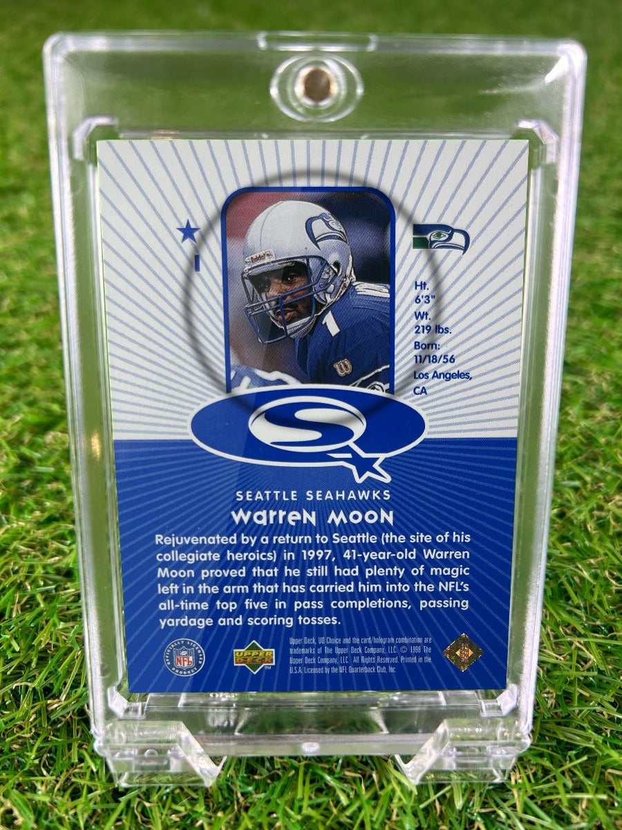 WARREN MOON 1998 Upper Deck Choice StarQuest