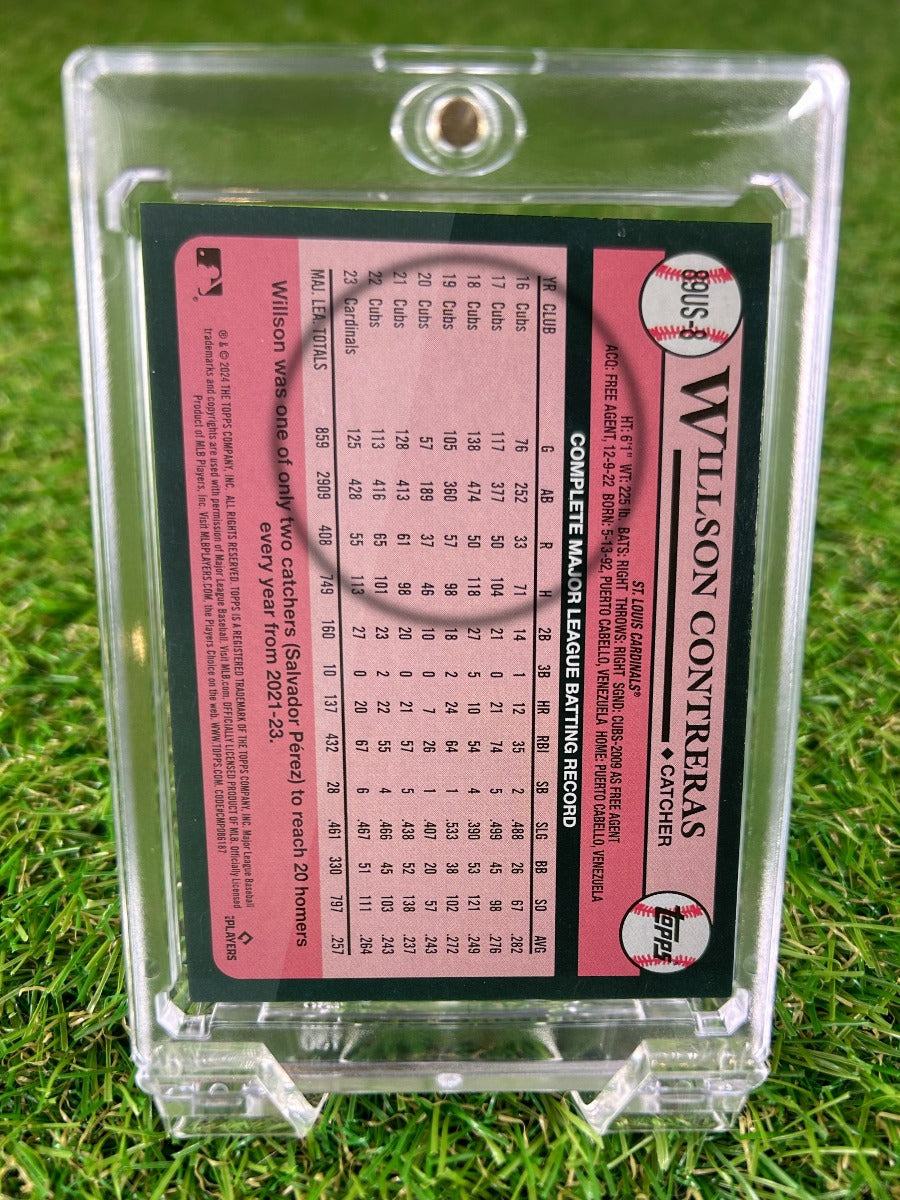 WILLSON CONTRERAS 2024 Topps