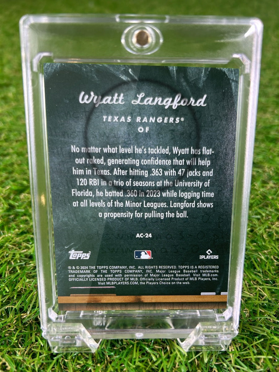 WYATT LANGFORD 2024 Topps