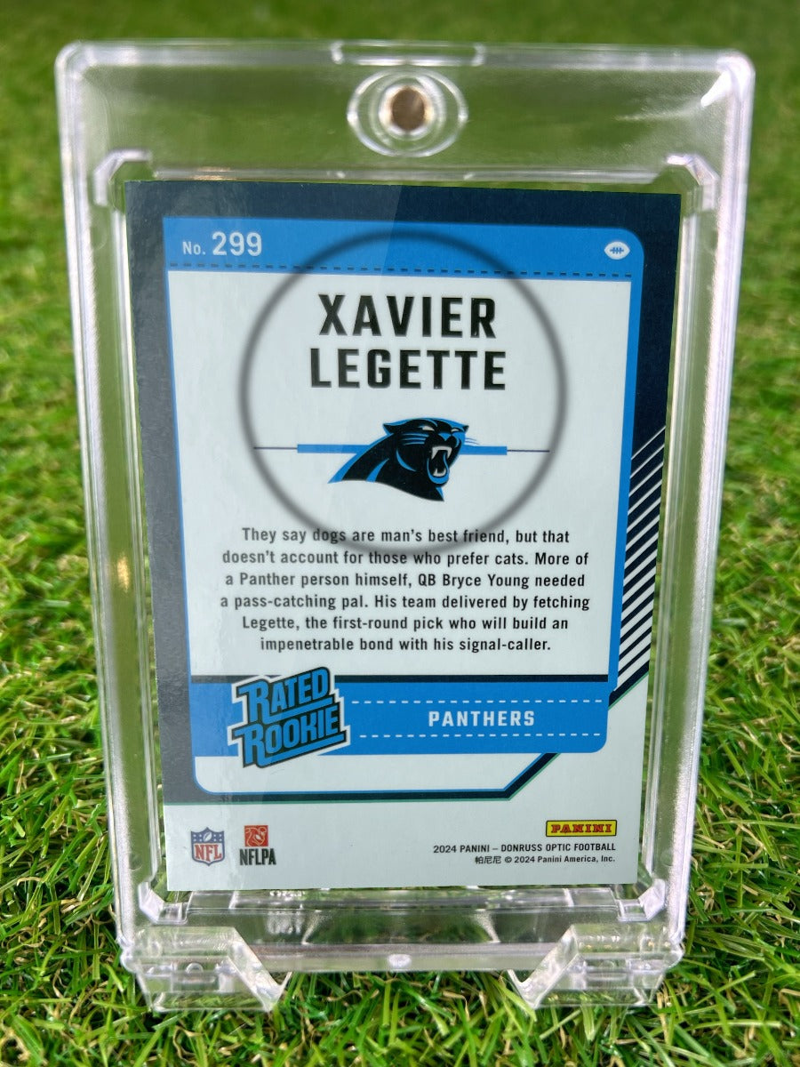 XAVIER LEGETTE 2024 Donruss Optic Rated Rookie