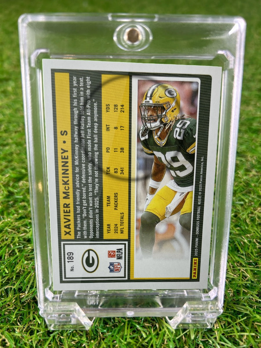 XAVIER MCKINNEY 2025 Donruss Press Proof