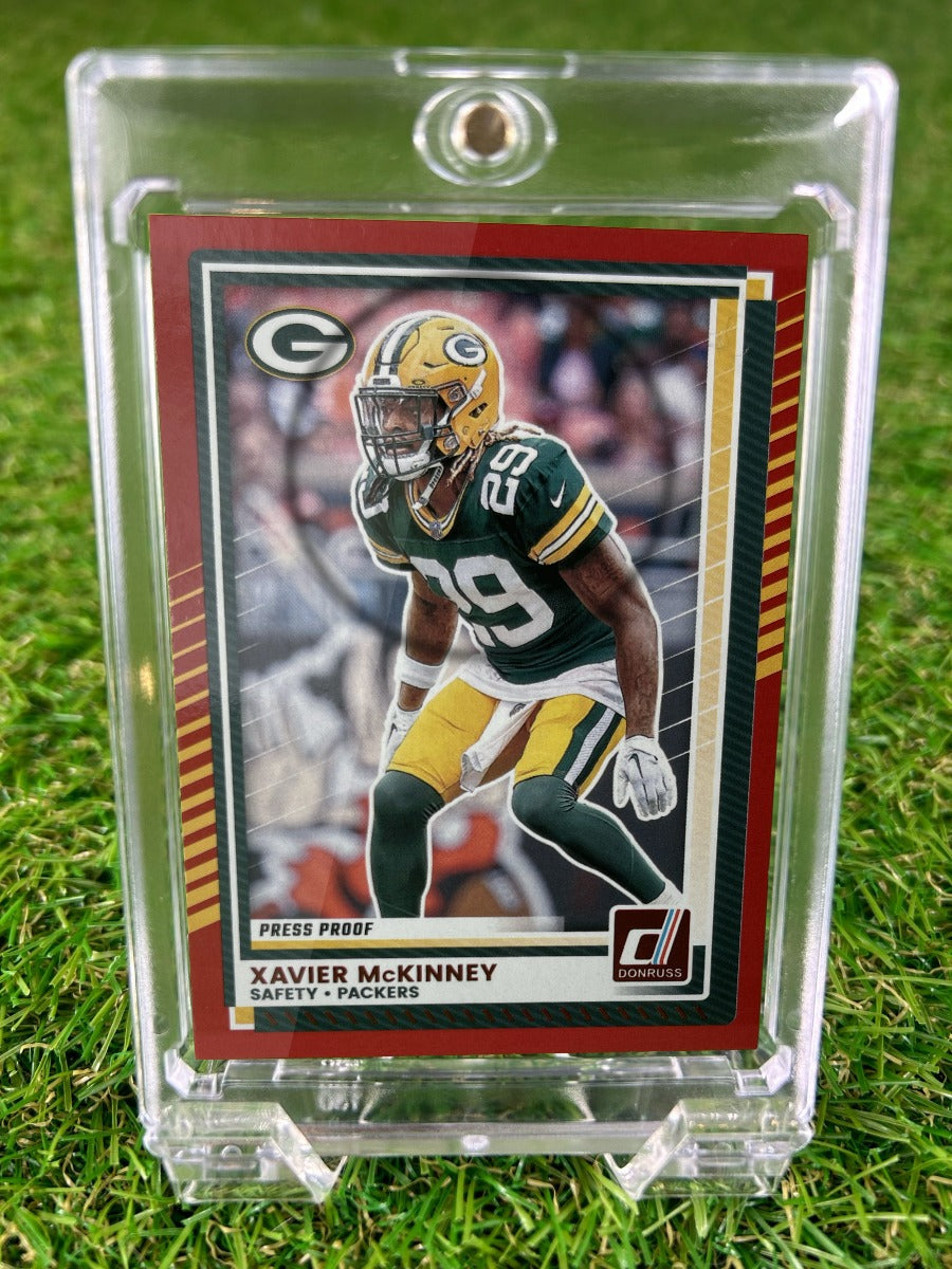XAVIER MCKINNEY 2025 Donruss Press Proof