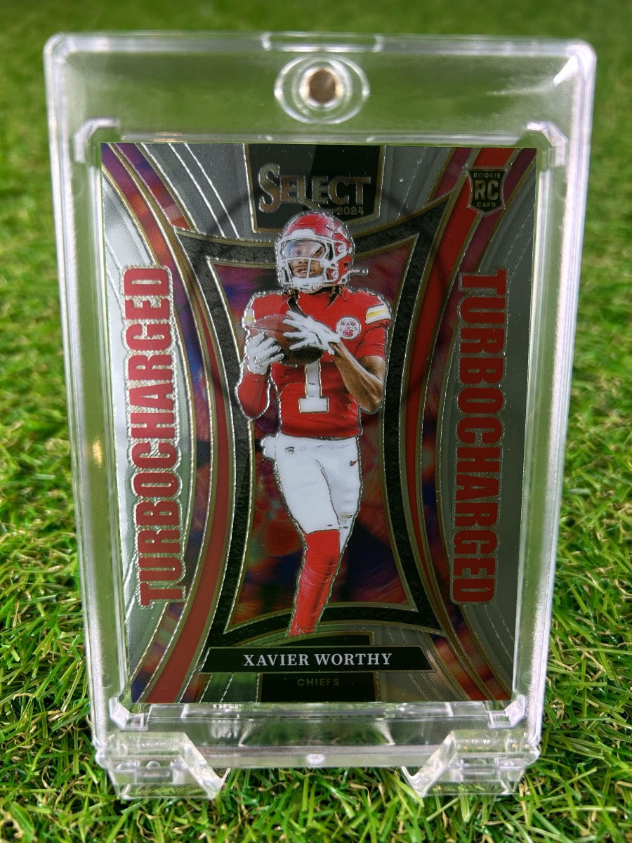 XAVIER WORTHY 2024 Panini Select Football Turbocharged