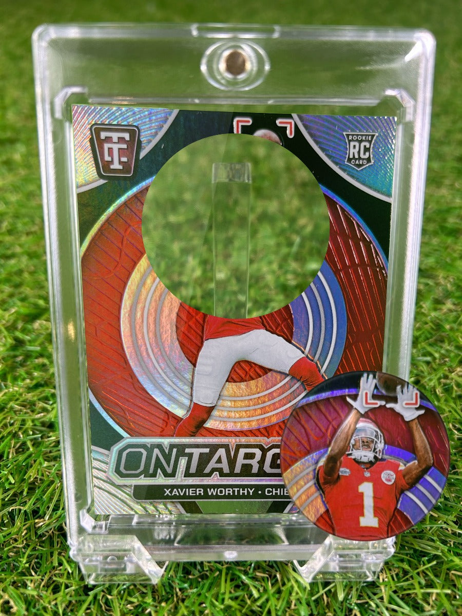 XAVIER WORTHY 2024 Panini Totally Certified Football On Target