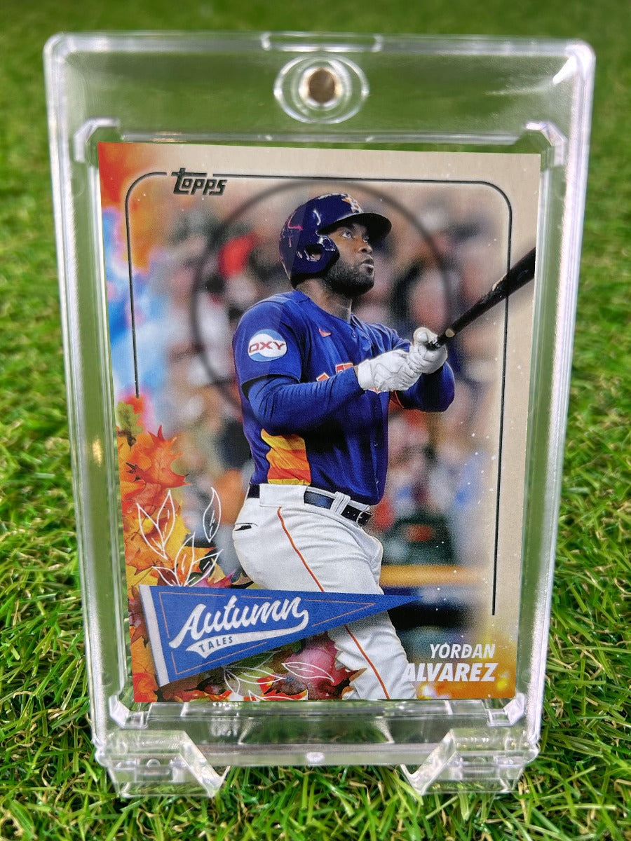 YORDAN ALVAREZ 2024 Topps Autumn Tales