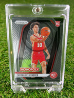 ZACCHARIE RISACHER 2024 Panini Prizm Basketball Monopoly