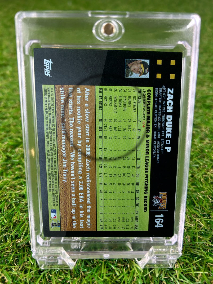ZACH DUKE 2007 Topps