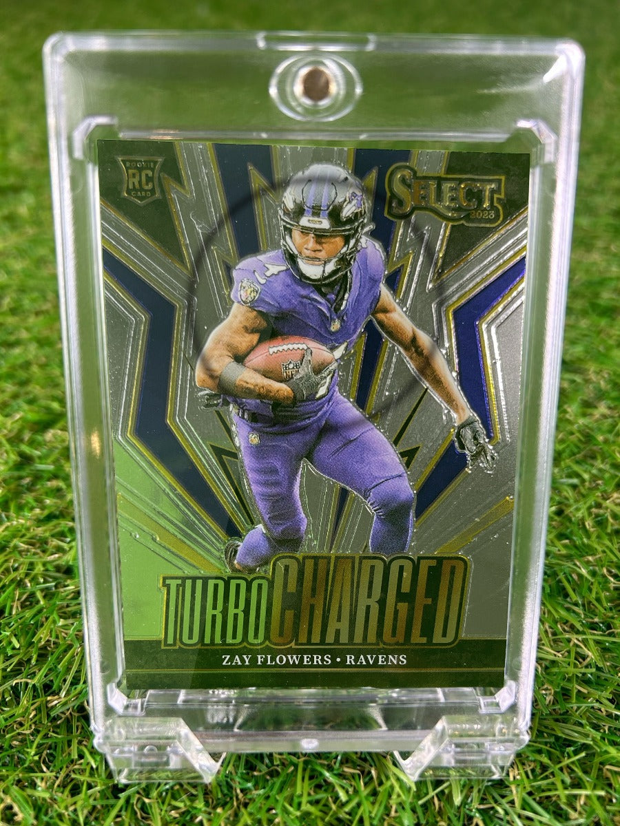 ZAY FLOWERS 2023 Panini Select Football Turbo Charged