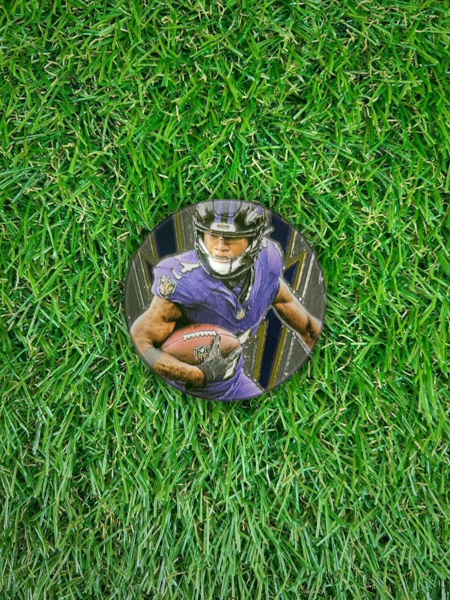 ZAY FLOWERS 2023 Panini Select Football Turbo Charged