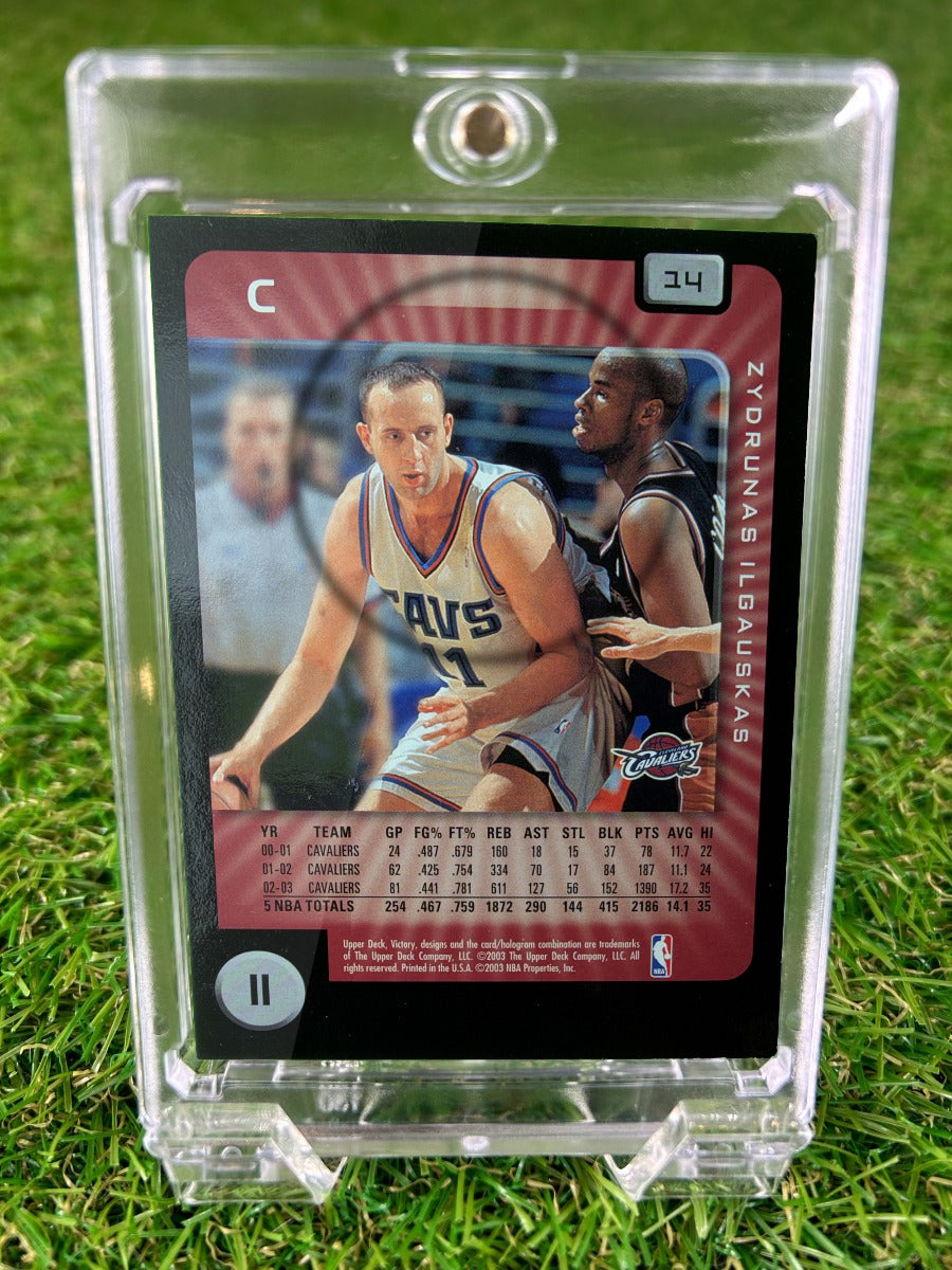 ZYDRUNAS ILGAUSKAS 2003 Upper Deck Victory